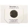Image 2 : SILVER BILLON 275 A.D. SEVERINA ANCIENT COIN HOLED