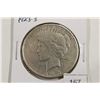 Image 1 : 1923-S PEACE SILVER DOLLAR