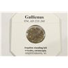 Image 2 : SILVER 253-268 A.D. GALLIENUS ANCIENT COIN