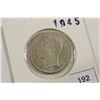 Image 2 : 1945 VENEZUELA SILVER 2 BOLIVARS