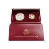 Image 1 : 1988 GOLD & SILVER US OLYMPIC 2 COIN SET PROOF