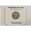 Image 2 : SILVER 193-211 A.D. SEPTIMIUS SEVERUS ANCIENT COIN
