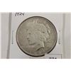 Image 1 : 1924 PEACE SILVER DOLLAR