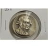 Image 1 : 25 GRAM .999 SILVER HIGH RELIEF MEDAL JOHN ADAMS