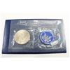 Image 2 : 1972-S  IKE SILVER DOLLAR UNCIRCULATED (BLUE PACK)