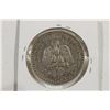 Image 2 : 1934 MEXICO CAPS & RAYS SILVER PESO .3856 OZ. ASW