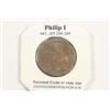 Image 2 : 244-249 A.D. PHILIP I ANCIENT COIN (FINE)