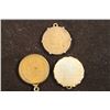 Image 2 : 3 ASSORTED PENDANTS 1900 INDIAN HEAD CENT, 1905