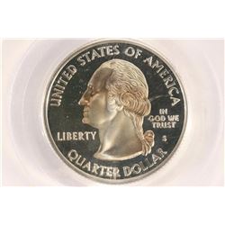 2000-S SILVER VIRGINIA QUARTER PCGS PR69 DCAM