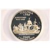 Image 2 : 2000-S SILVER VIRGINIA QUARTER PCGS PR69 DCAM