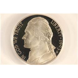 1993-S JEFFERSON NICKEL PCGS PR69 DCAM