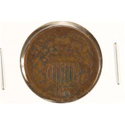 1864 US TWO CENT PIECE