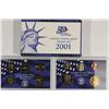Image 1 : 2001 US PROOF SET (WITH BOX)