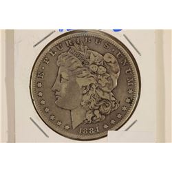 1884-S MORGAN SILVER DOLLAR