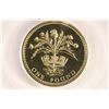 Image 2 : 1989 GREAT BRITAIN POUND PCGS MS64