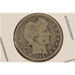 1913 BARBER QUARTER