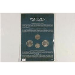 PATRIOTIC COIN COLLECTION AS SHOWN