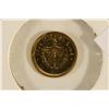 Image 2 : 8-10KT GOLD 1916 CUBA PESO MINI MEDAL