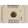 Image 3 : 379-395 A.D. THEODOSIUS I ANCIENT COIN (FINE)