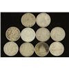 Image 1 : 10 ASSORTED CANADA SILVER 10 CENTS