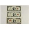 Image 1 : 1928-D,53 & 63 $2 US NOTES RED SEALS