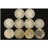 Image 1 : 10 ASSORTED BARBER DIMES