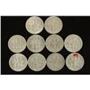 Image 2 : 10 ASSORTED SILVER ROOSEVELT DIMES
