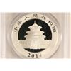 Image 2 : 2014 CHINA 10 YUAN SILVER PANDA PCGS MS69
