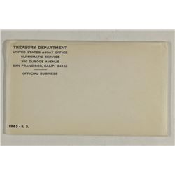 1965 US SPECIAL MINT SET WITH ENVELOPE