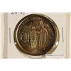 Image 1 : 25.3 GRAM .999 SILVER ROUND TONED