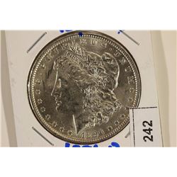 1896 MORGAN SILVER DOLLAR BRILLIANT UNC