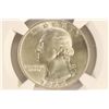 Image 1 : 1964-D WASHINGTON SILVER QUARTER NGC MS65