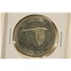 Image 1 : 1967 CANADA SILVER DOLLAR FLYING GOOSE UNC