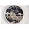 Image 2 : 2001-S SILVER RHODE ISLAND QUARTER PCGS PR69 DCAM