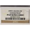 Image 3 : 1999-S SILVER CONNECTICUT QUARTER NGC PF69