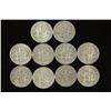 Image 2 : 10 ASSORTED SILVER ROOSEVELT DIMES