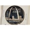 Image 1 : 27.2 GRAM STERLING SILVER PROOF ROUND GATEWAY