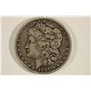 Image 1 : 1891-CC MORGAN SILVER DOLLAR RIM BUMP