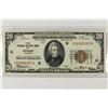 Image 1 : 1929 US $20 NATIONAL CURRENCY CHICAGO