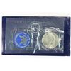 Image 1 : 1971-S  IKE SILVER DOLLAR UNCIRCULATED (BLUE PACK)