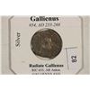 Image 3 : SILVER 253-268 A.D. GALLIENUS ANCIENT COIN