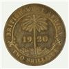 Image 1 : British West Africa 1920 KN 'Uniface Reverse Trial' Two Shillings, Evenly toned - Uncirculated