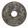 Image 2 : France 1944 20 Centimes in Iron, Lustrous - Choice Uncirculated