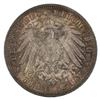 Image 2 : Germany (Baden)1910 G 3 Mark, Attractively toned - Gem