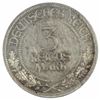 Image 2 : Germany 1926 A 3 Reichmark, about Uncirculated