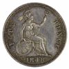 Image 1 : Great Britain Victoria 1848 Groat (4d), good Extremely Fine / about Uncirculated