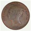 Image 2 : Great Britain Victoria 1854 Penny, Plain Trident, Choice Uncirculated with plenty of Red