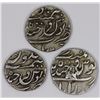 Image 2 : India - Hyderabad Silver 1/4 Rupees, All Extremely Fine (3 coins)