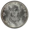 Image 2 : Philppines 1947 S 'Republic' Silver Peso, near Gem