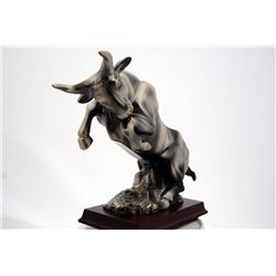 17 inches Stunning Wall Street Raging Bull Statue Sculpture